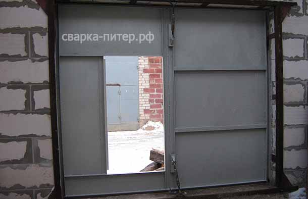 Металлические ворота