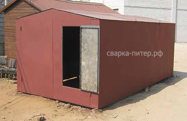 Металлический гараж от производителя