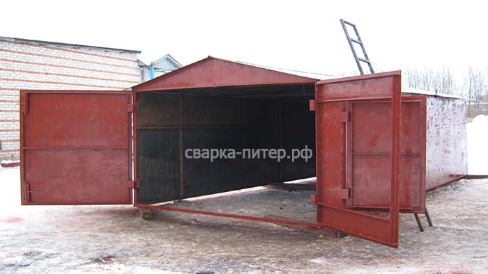 Металлический гараж