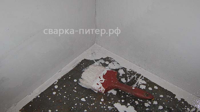 Покраска кессона